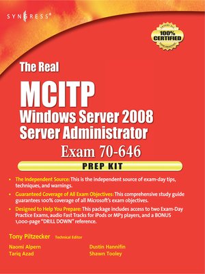 cover image of The Real MCTS/MCITP Exam 70-646 Prep Kit